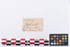 Etikett zu Kugelkopfnadel (NHMW-PRAE-035742)